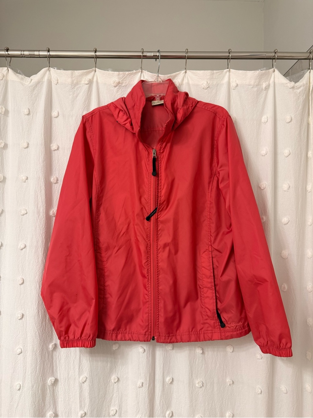 L.L. Bean Coral-Red Lightweight Utility Jacket - Women's
